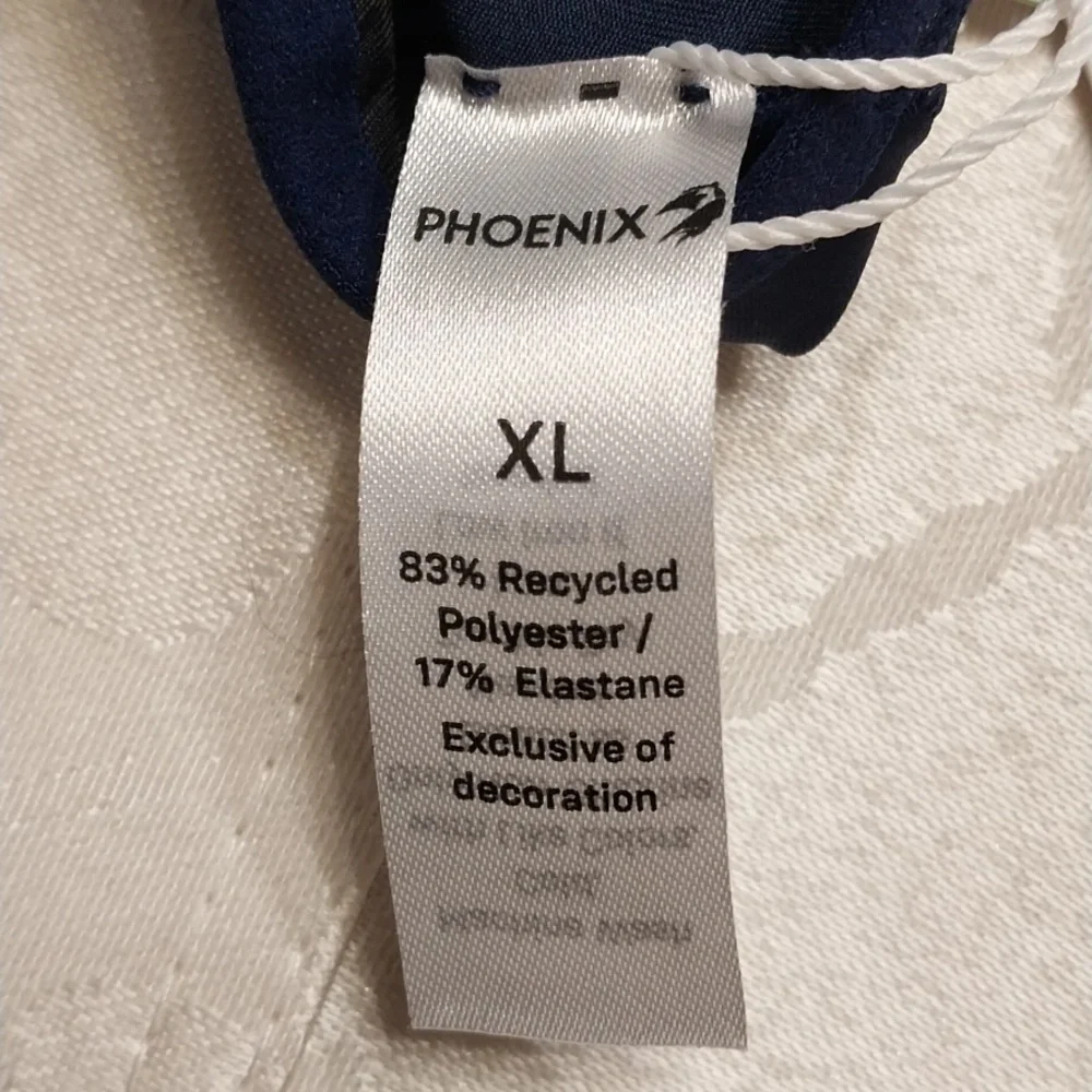 Phoenix NWT Malibu Angled Cheeky Bikini Size XL‎ Blue UV Protection